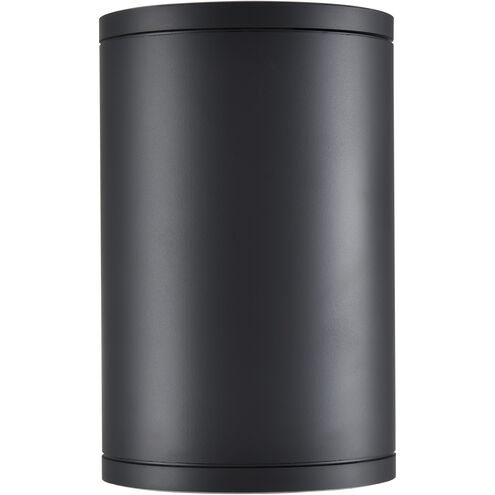 Vegas 1 Light 7 inch Powder Coated Black Outdoor Wall Sconce